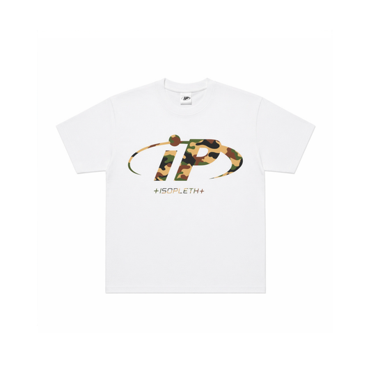 iP Camo Logo Tee-White
