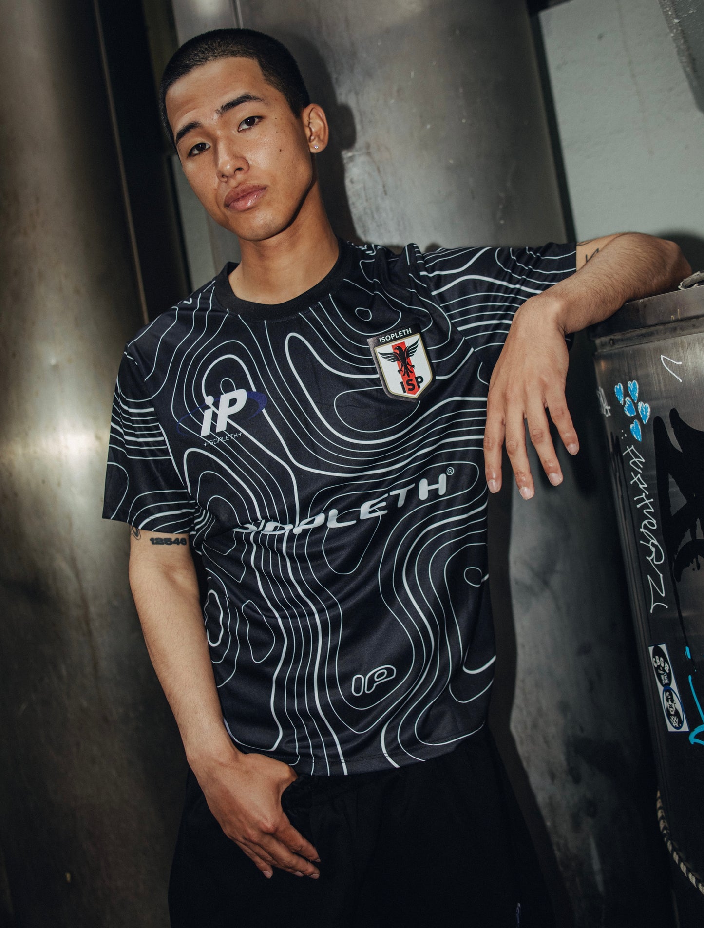 ISOPLETH Foot ball Game Tee