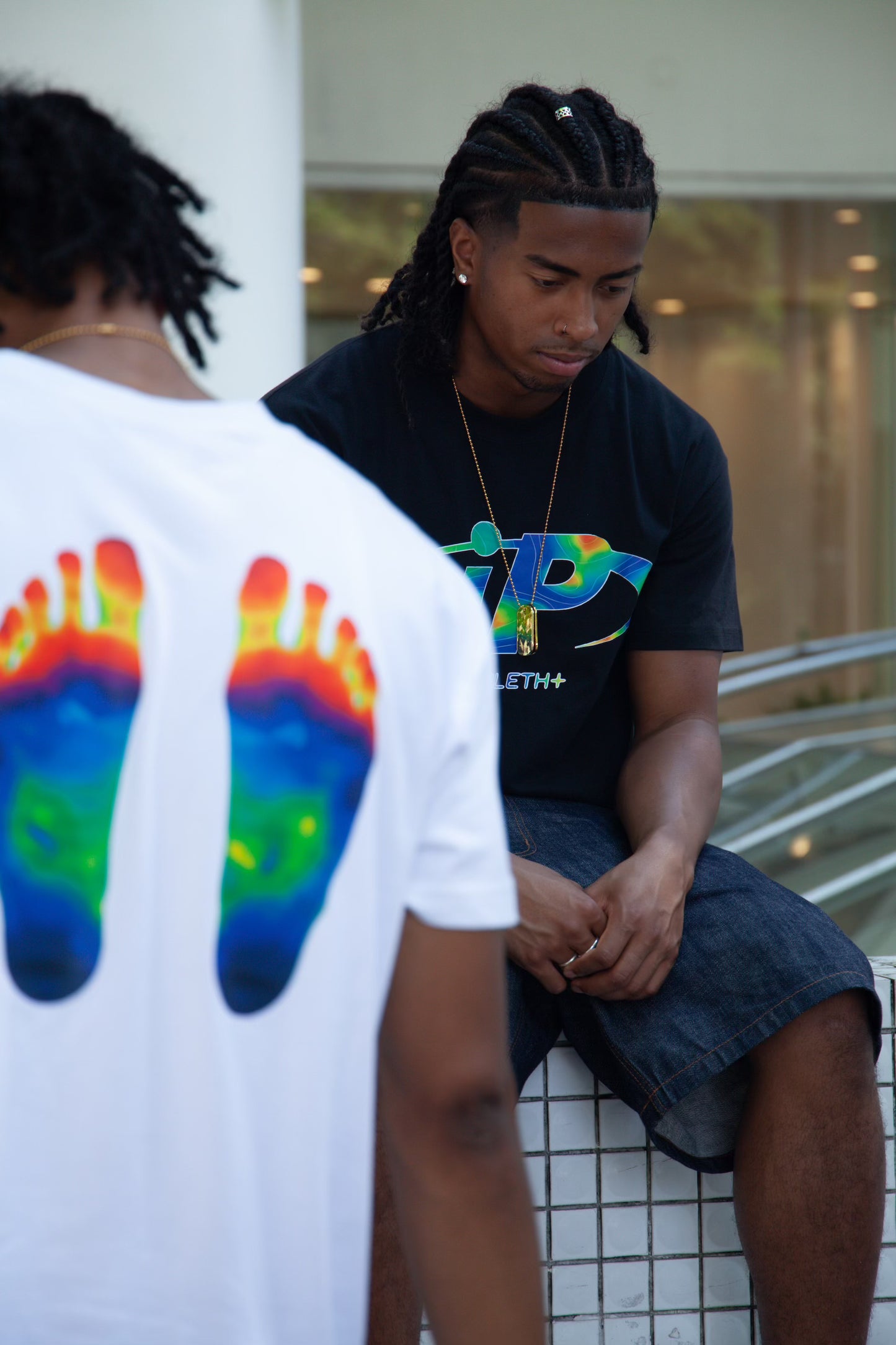iP Thermograph Tee-White
