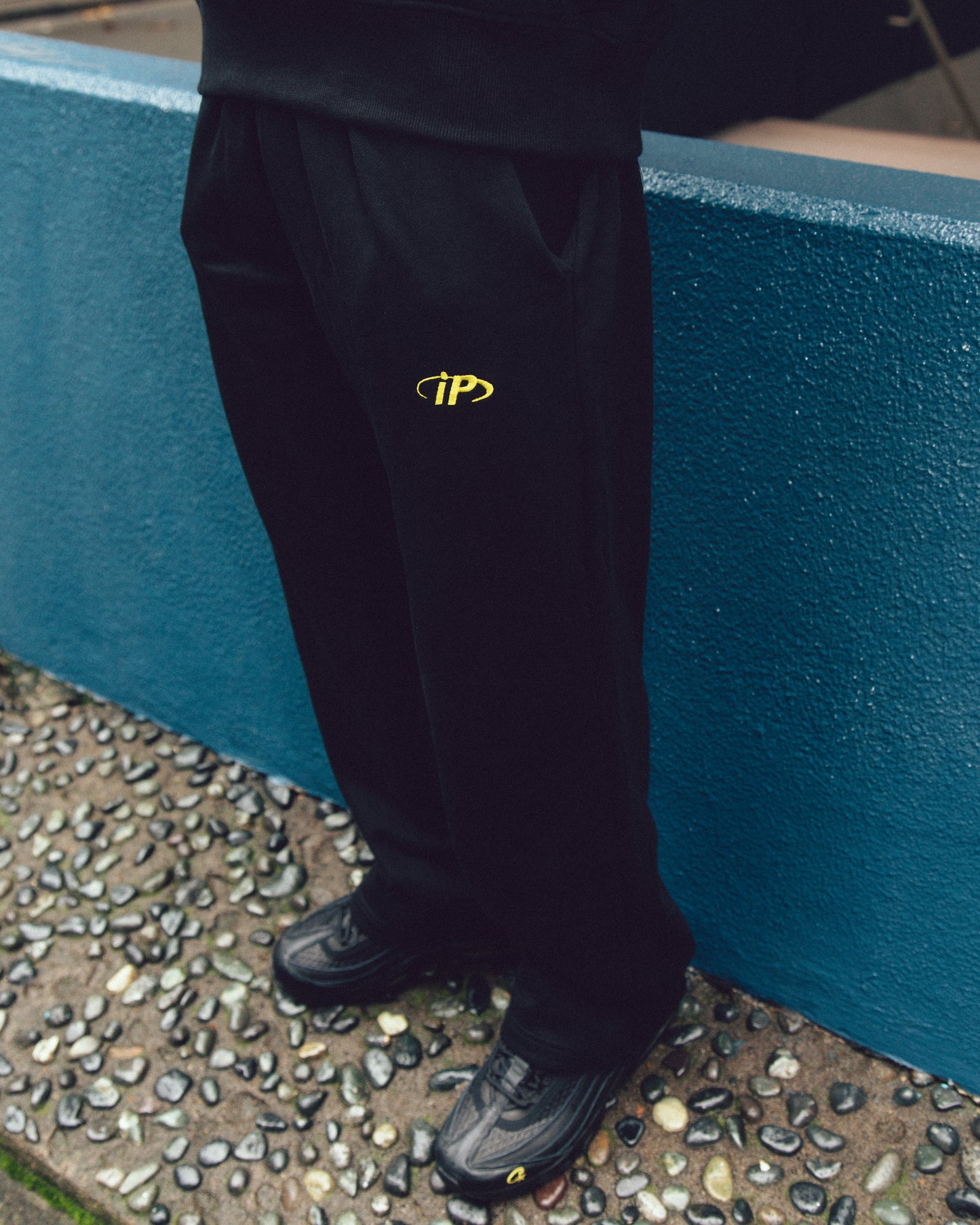 ISOPLETH SWEAT PANTS-Black