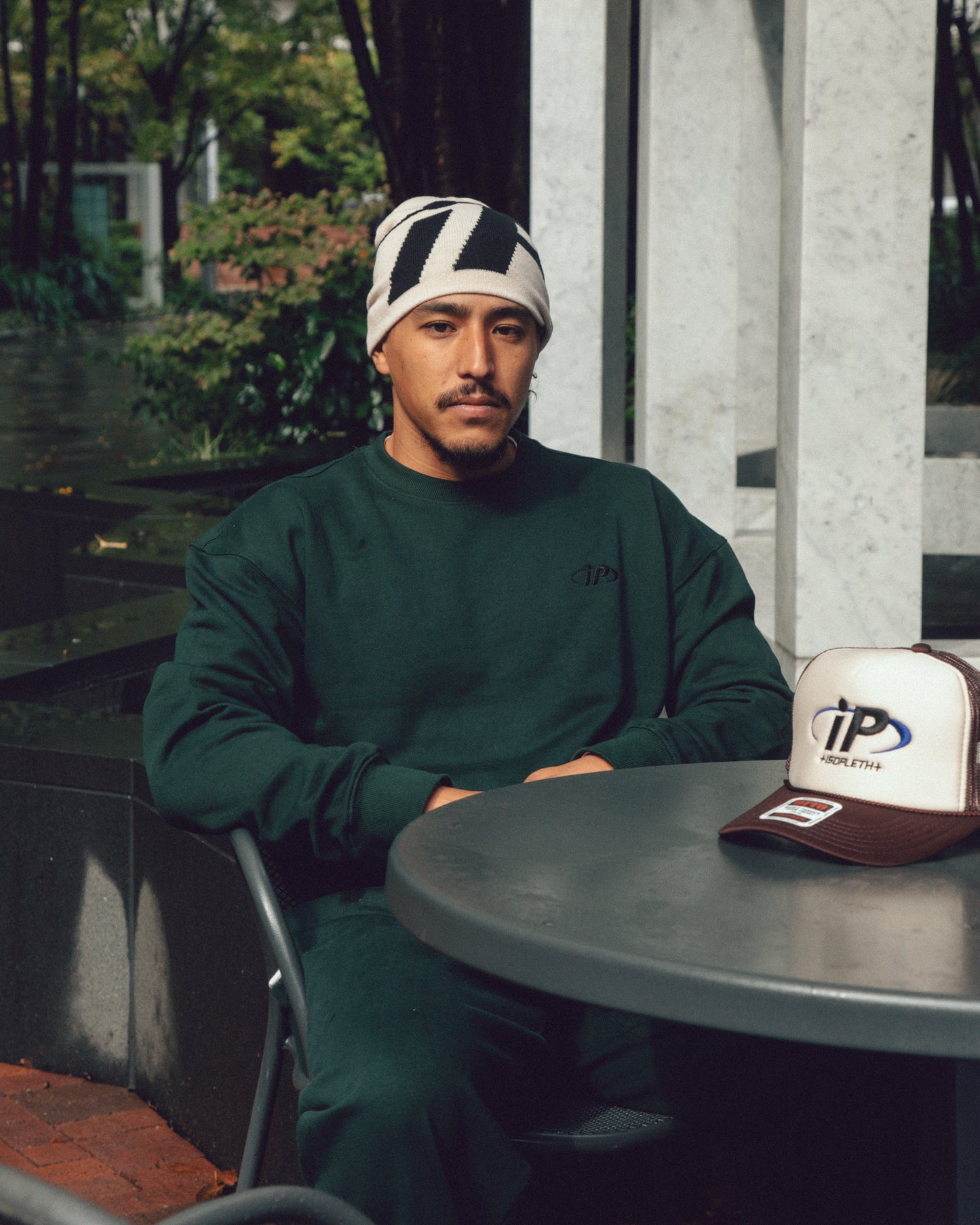 ISOPLETH SWEAT TOPS-Thug Green