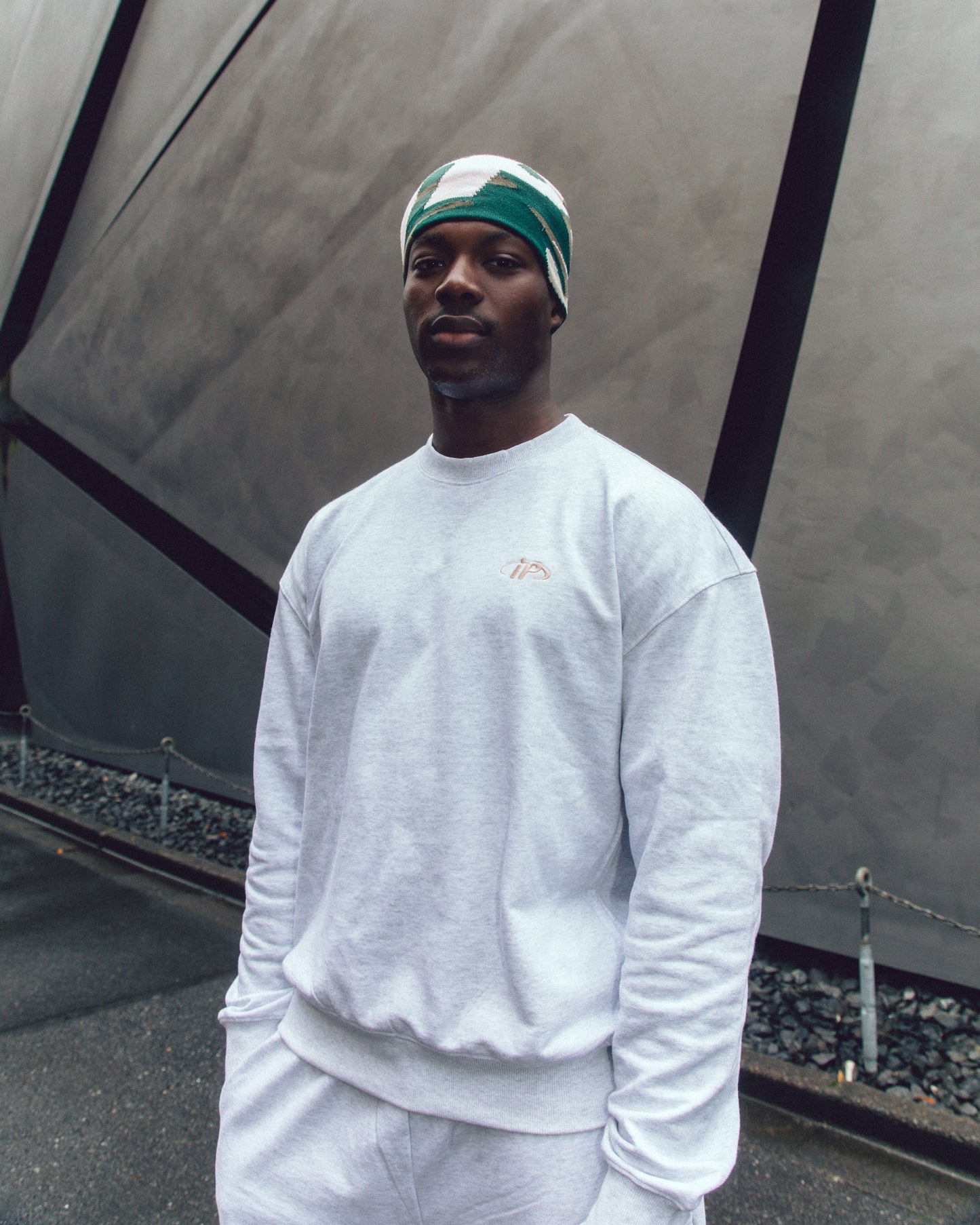 ISOPLETH SWEAT TOPS -Gray