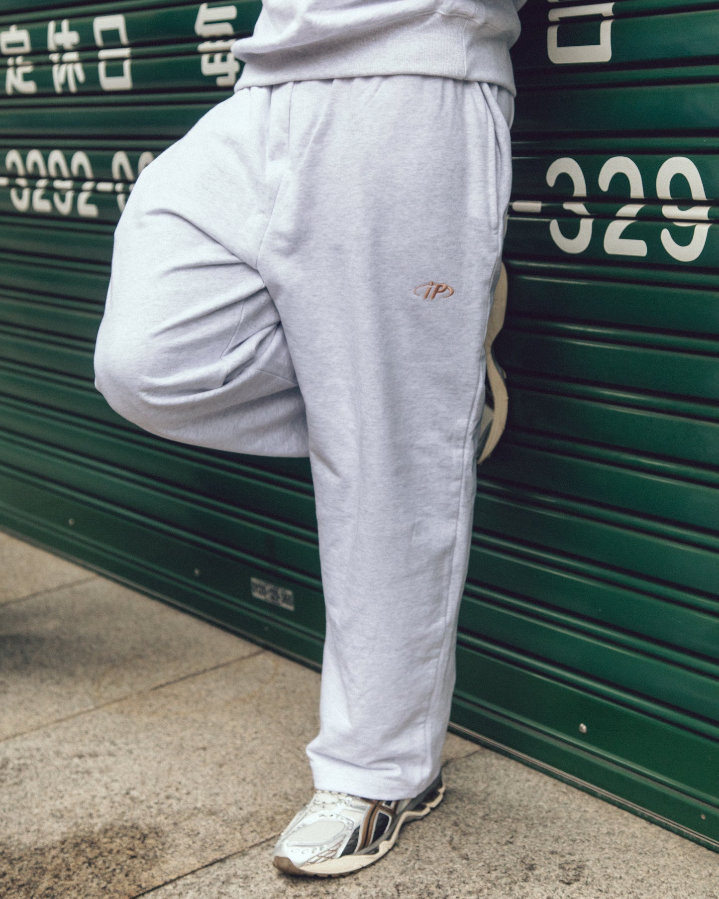 ISOPLETH SWEAT PANTS-Gray