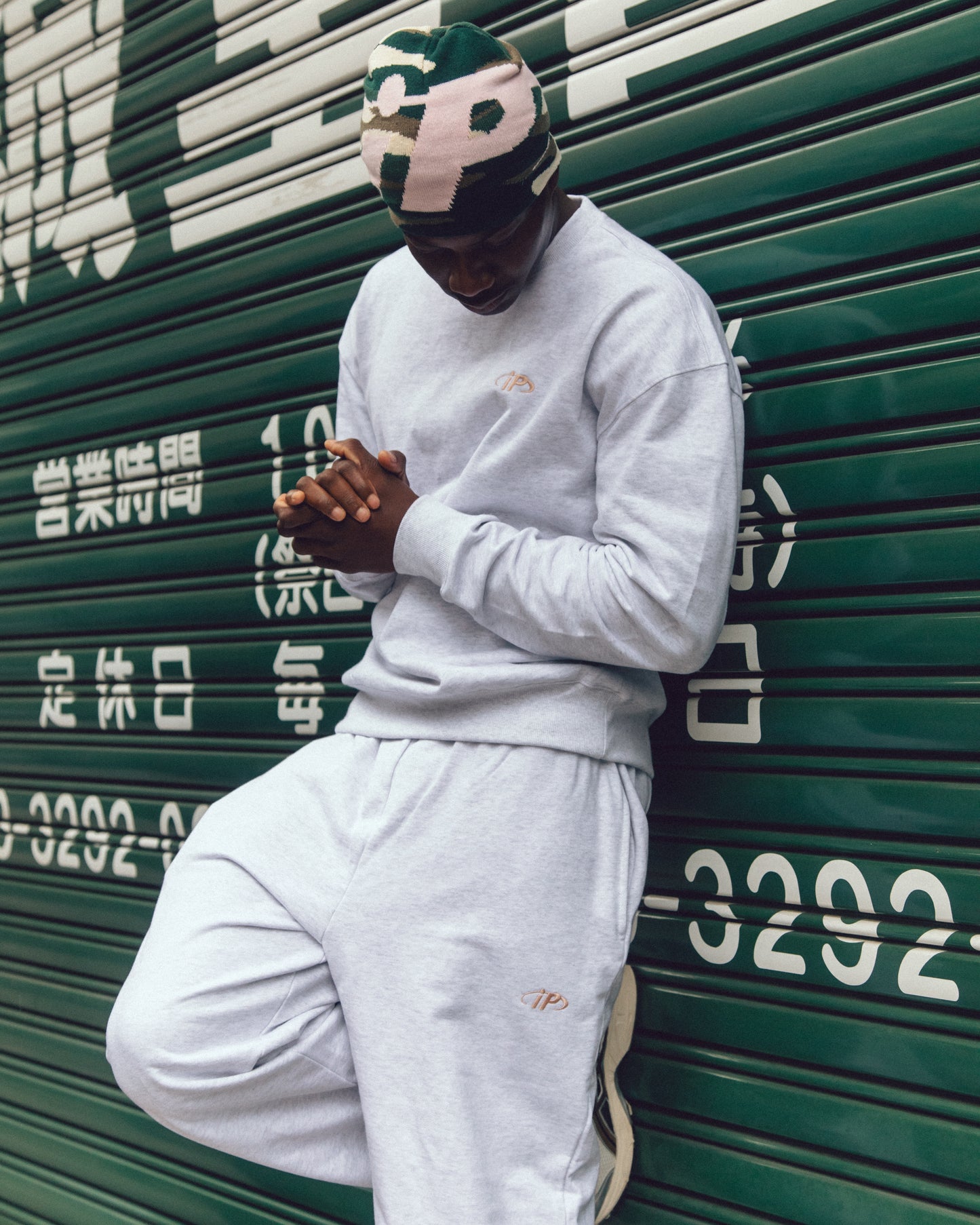 ISOPLETH SWEAT TOPS -Gray