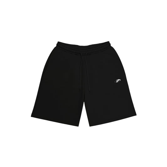 ISOPLETH SWEAT HALF PANTS-Black&White